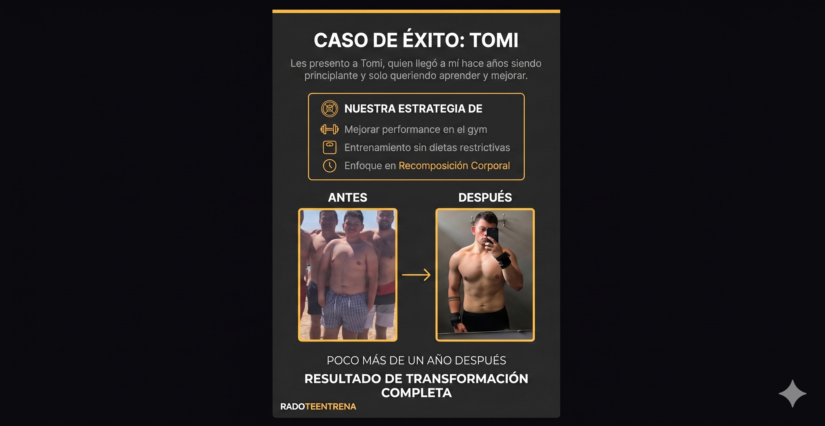 Testimonio de alumno